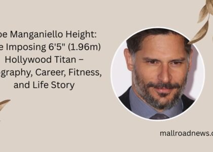 joe manganiello height
