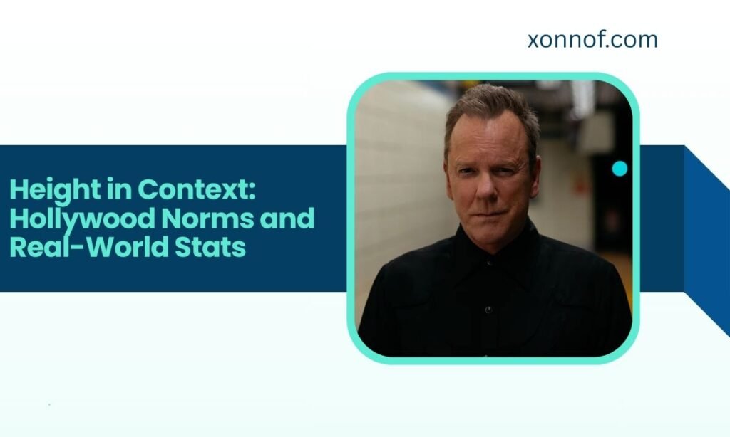 kiefer sutherland height