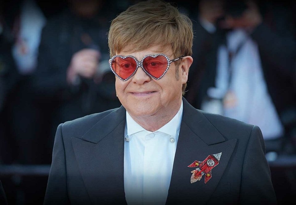 elton john height