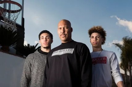 lavar ball height