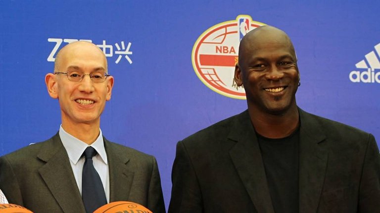 adam silver height